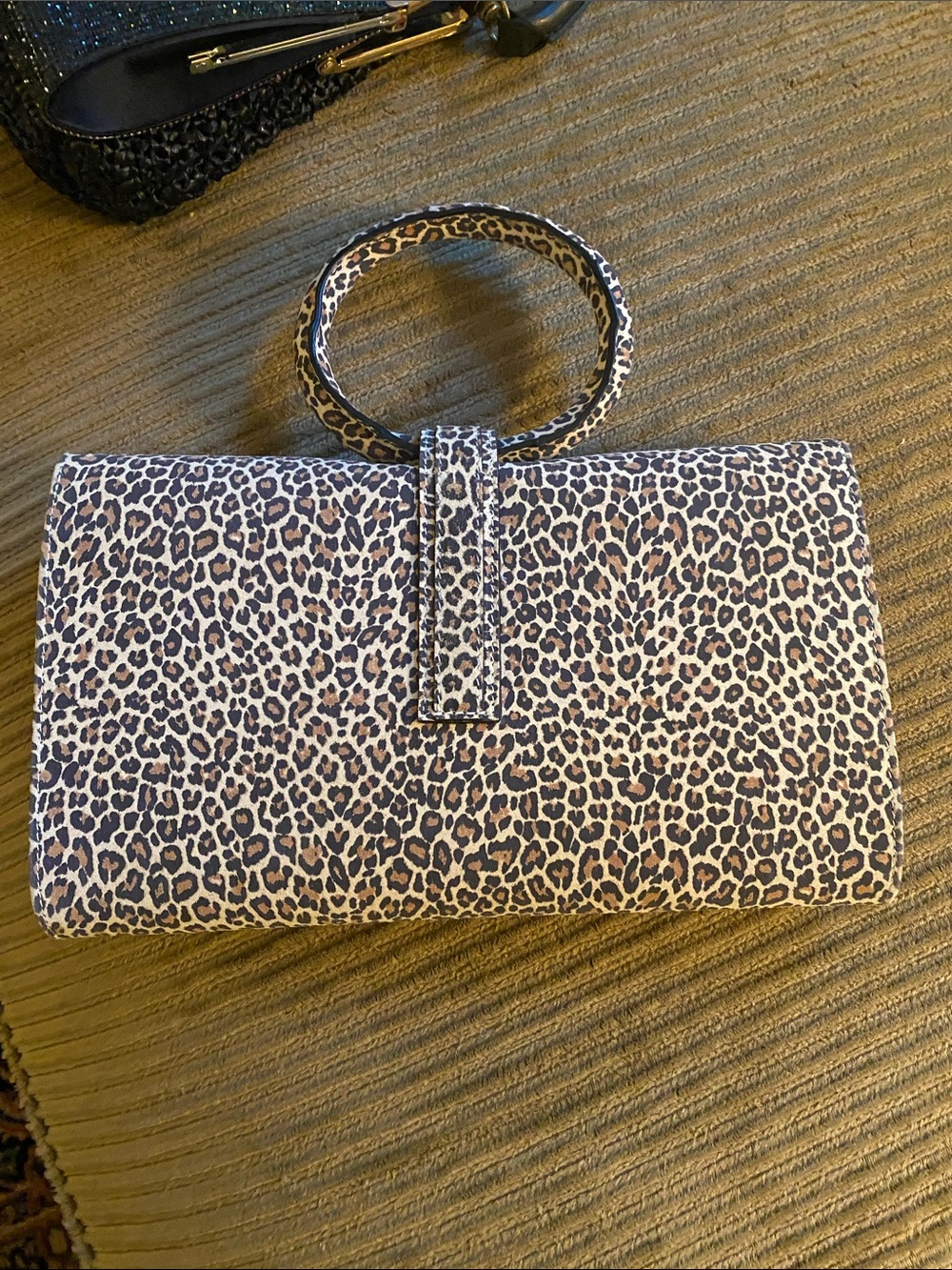 Leopard Print Wristlet Clutch - Animal Print Women’s Bag